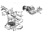 Craftsman 137234960 base and table assembly diagram