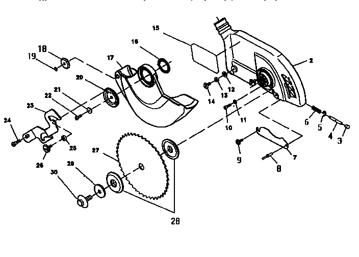 Blade guard assembly