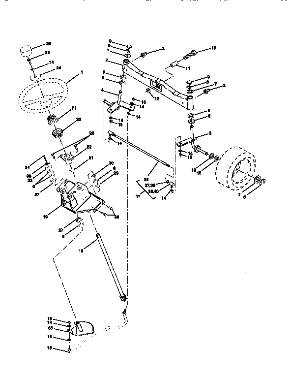 Steering assembly
