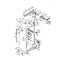 Kenmore 2539366441 cabinet parts diagram