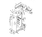 Kenmore 2539366481 cabinet parts diagram