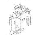 Kenmore 2539368400 cabinet parts diagram
