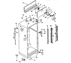 Kenmore 2539768410 cabinet parts diagram