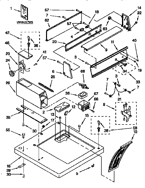 Top and console