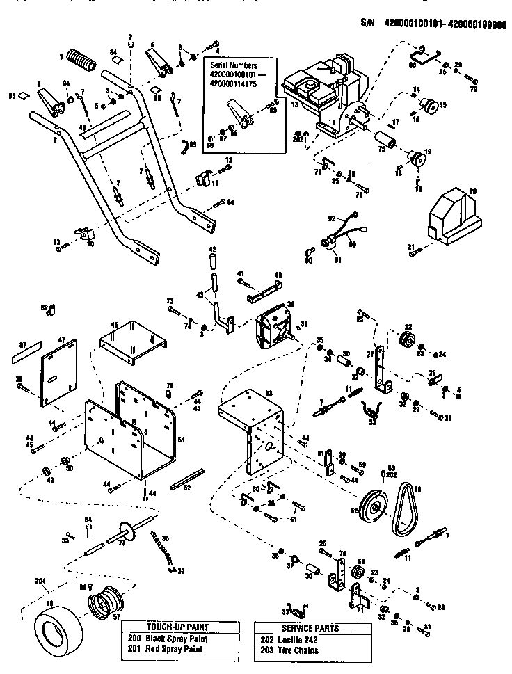 Tractor assembly