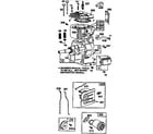 Craftsman 521244711 engine 135212-0219-01 (71/500) diagram