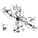 Craftsman 358351041 motor breakdown diagram
