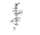 Craftsman 358351041 carburetor kit 530-069703 diagram