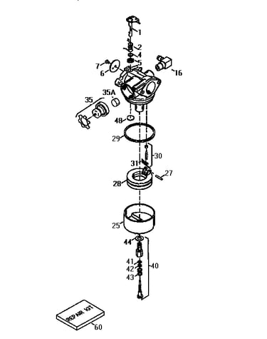 Carburetor 632604 (71/143)