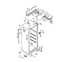 Kenmore 2539363010 cabinet parts diagram