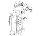 Kenmore 2539668010 cabinet parts diagram