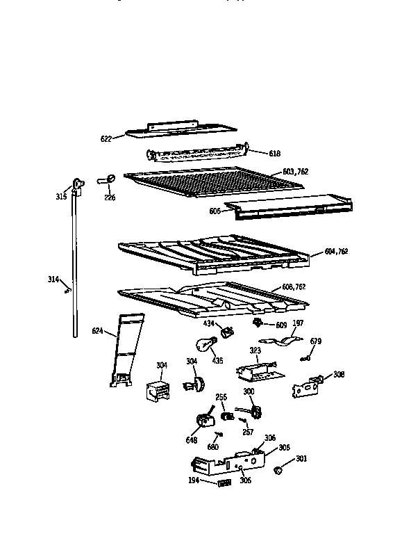 Compartment separator