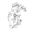 Kenmore 2539366180 cabinet parts diagram