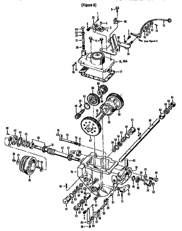 Power unit transmission asm