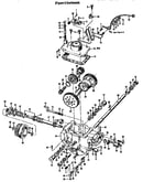 Power unit transmission asm