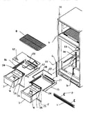 Cabinet shelving