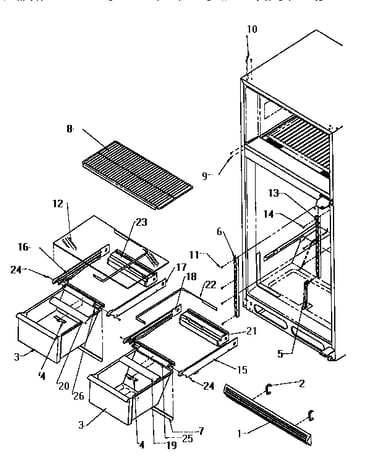 Cabinet shelving