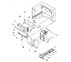 Amana TW18S2L-P1194401W evaporator assembly diagram