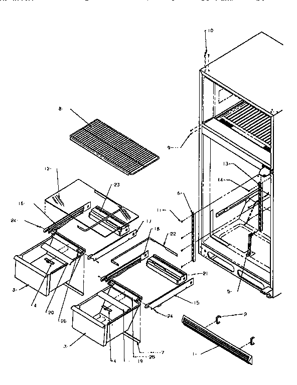 CABINET SHELVING