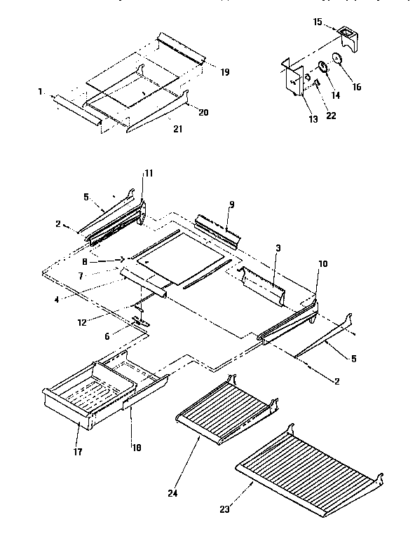 CABINET SHELVING