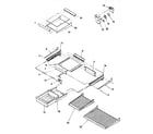 Amana TV18S3W-P1194901W cabinet shelving diagram