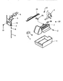 Add-on ice maker assembly
