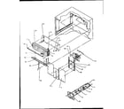 Amana TV18S3L-P1194901W evaporator assembly diagram