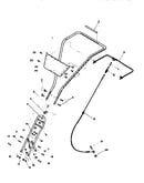 Handlebars, forward clutch cable