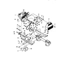Troybilt 12077 engine, forwarding drive mechanism diagram