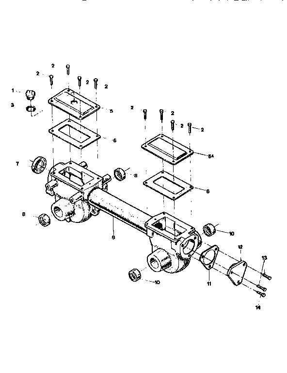 Transm. hsg,seals,gaskets,plugs