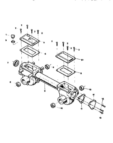Transm. hsg,seals,gaskets,plugs