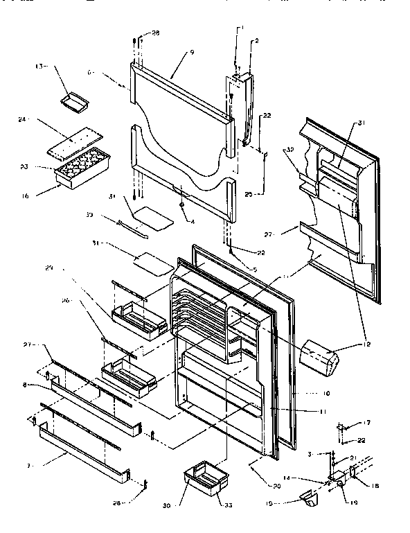 REFRIGERATOR DOOR