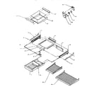 Amana TH18S3L-P1195301W cabinet shelving diagram