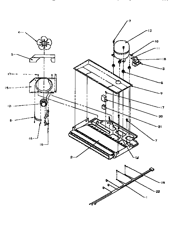 Compressor compartment