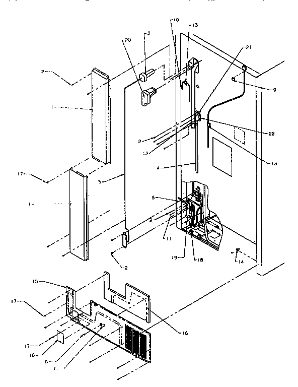 Cabinet back