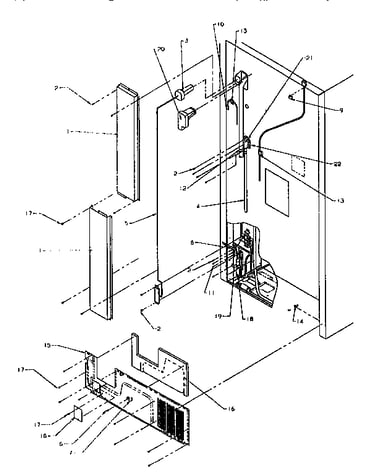 Cabinet back