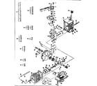 McCulloch TIMBER BEAR 13-600041-34 engine assembly diagram