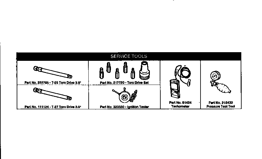 Service tools