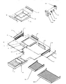 Cabinet shelving