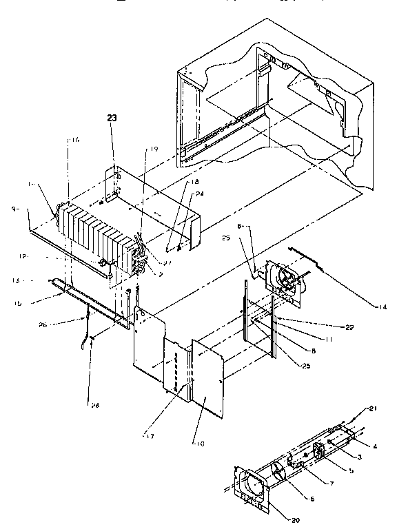 Evaporator assembly