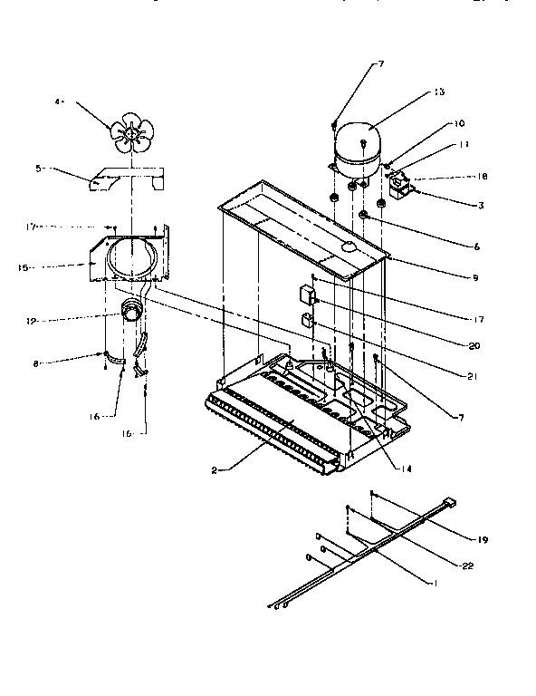 Compressor compartment
