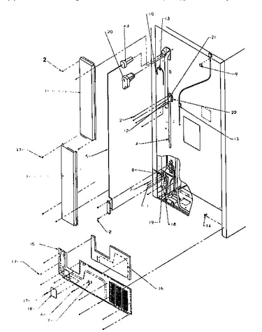 Cabinet back
