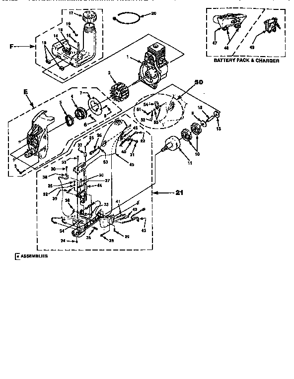 Starter assembly