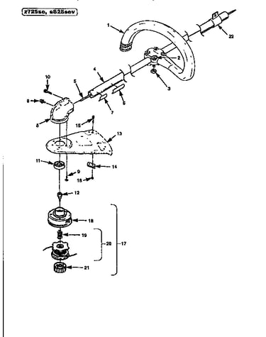 Drive shaft and cutter head assembly