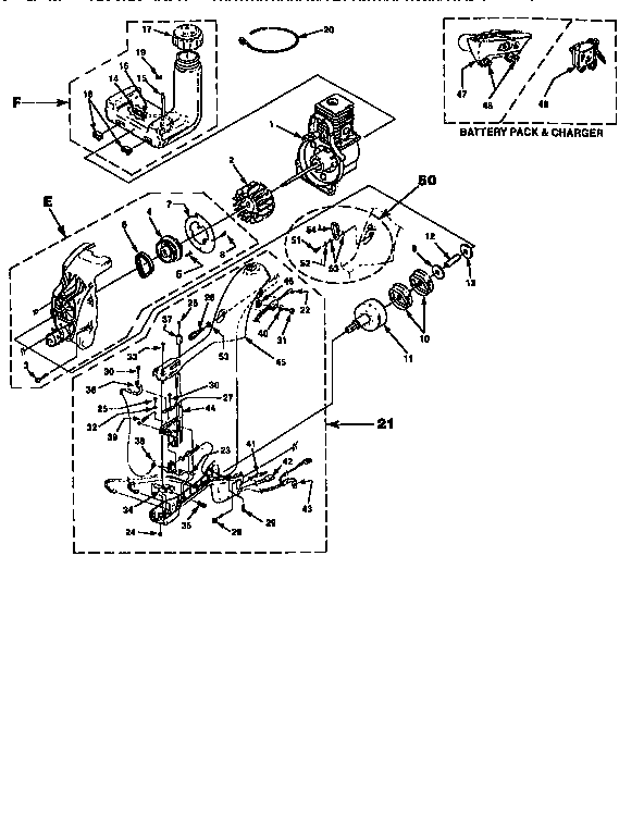 Starter assembly