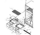 Amana TG18S3W-P1194601W cabinet shelving diagram