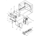 Amana TG18S3W-P1194601W evaporator assembly diagram