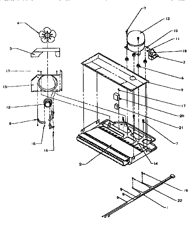Compressor compartment
