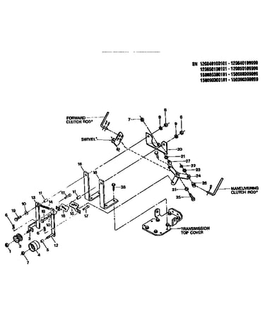 Forward/reverse idler assembly