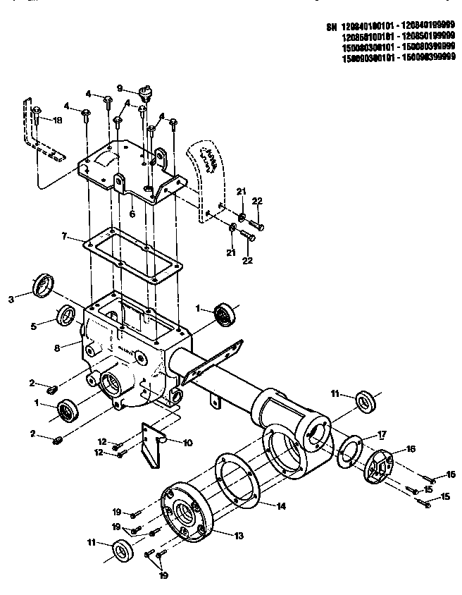 Transmission hsg,seals,gaskets